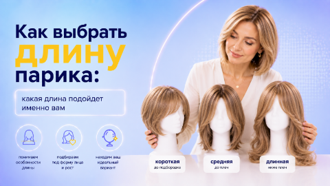 Как выбрать длину парика
