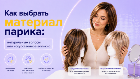 Как выбрать материал парика